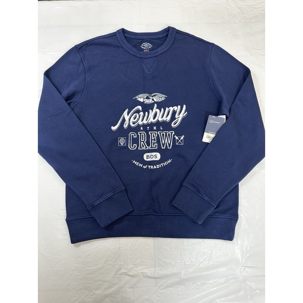 St John Bay Men’s Sweatshirt Classic Fit Super Soft 100% Cotton Size M - Picture 1 of 4